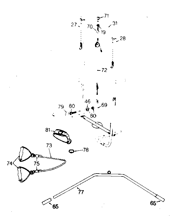 DP 650 USA accessories for cable pulley diagram