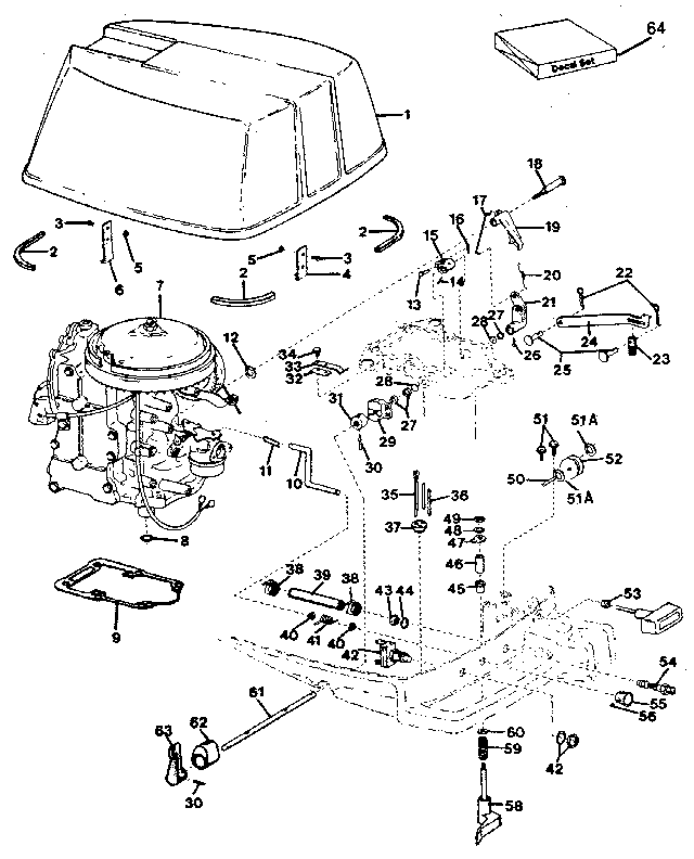Craftsman 217586254 power head assembly diagram