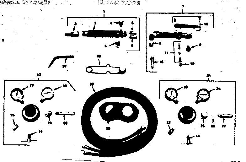 Craftsman 313202050 repair parts diagram