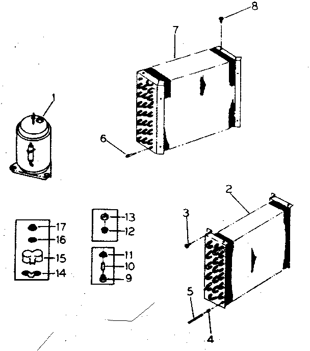 Kenmore 2538740841 unit parts diagram