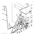 Kenmore 11083374610 water system parts (suds only) diagram