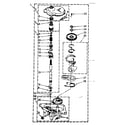 Kenmore 11081375650 gearcase parts diagram