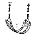 Sears 701720845-84 swing assembly no. 20 diagram
