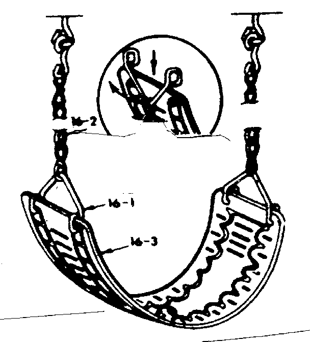 Sears 70172107-82 swing assembly no. 18 diagram