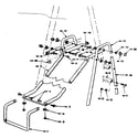 Sears 70172045-83 slide assembly no. 105 open parts bag no. 4945590 diagram