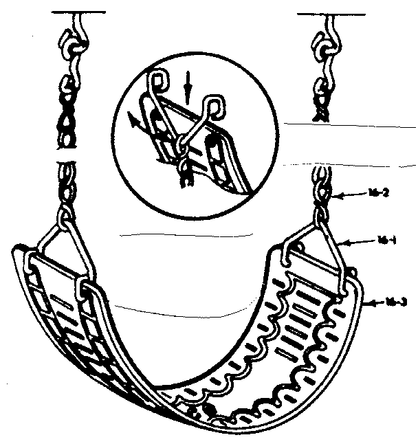 Sears 70172749-78 swing assembly diagram