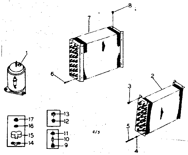 Kenmore 2538740991 unit parts diagram