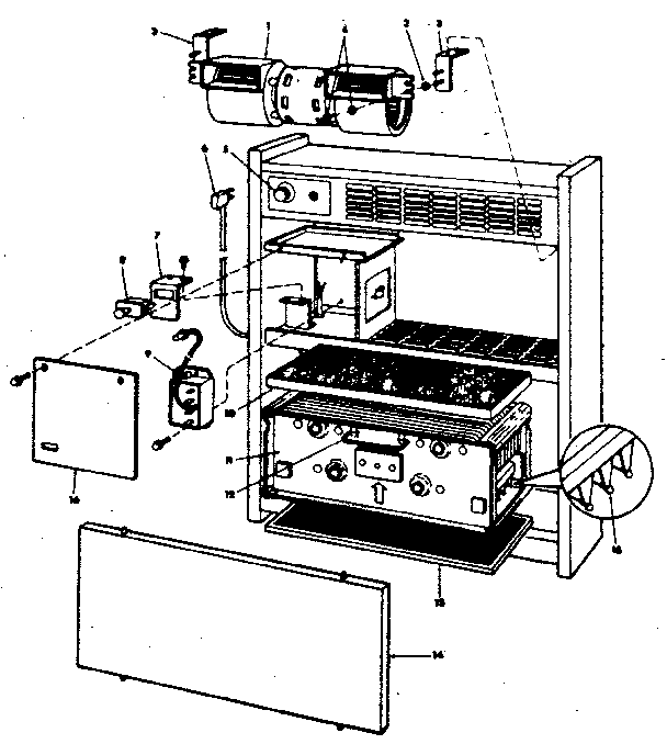 White-Rodgers 20X13A-41000 replacement parts diagram