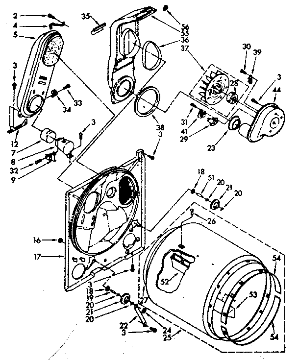 Kenmore 11087572620 bulkhead parts diagram