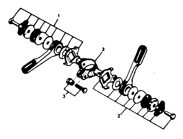 Sears 502474370 shift lever diagram