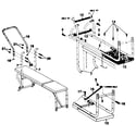 DP CELEBRITY 11 bench assembly diagram