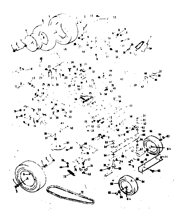 Craftsman 91796270 drive assembly diagram