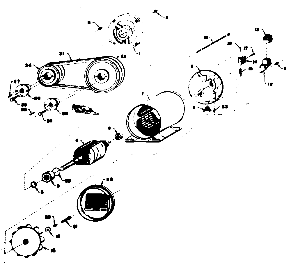 Craftsman 58031266 stator assembly diagram