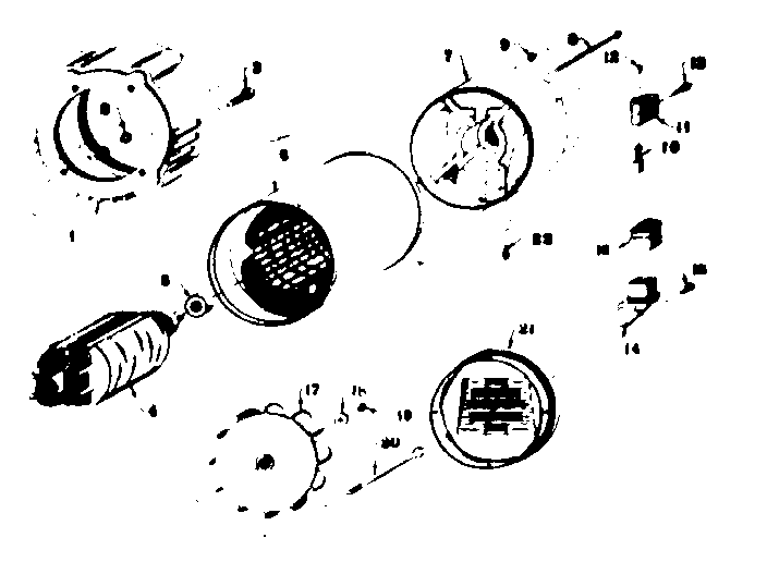 Craftsman 58031824 stator assembly diagram