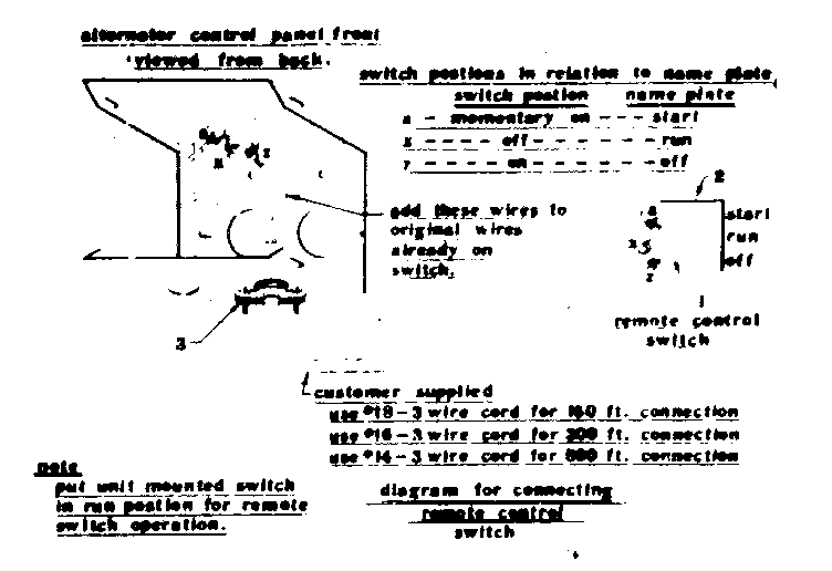 Craftsman 58031895 connecting remote control switch diagram
