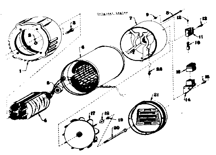 Craftsman 58031896 stator assembly diagram
