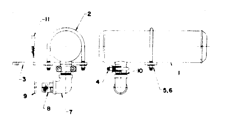 Craftsman 58054902 muffler assembly diagram