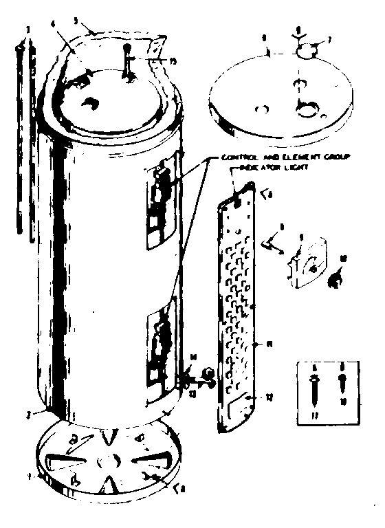 Kenmore 15327760 non-functional replacement parts diagram