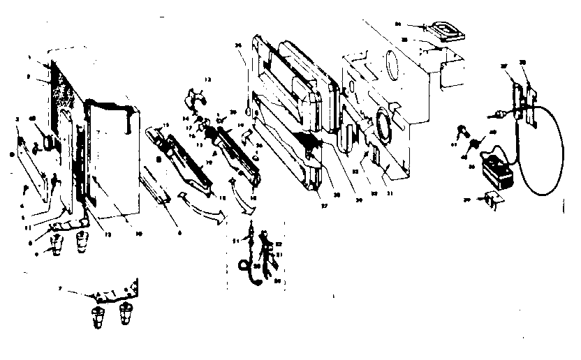 Kenmore 15585481 replacement parts diagram