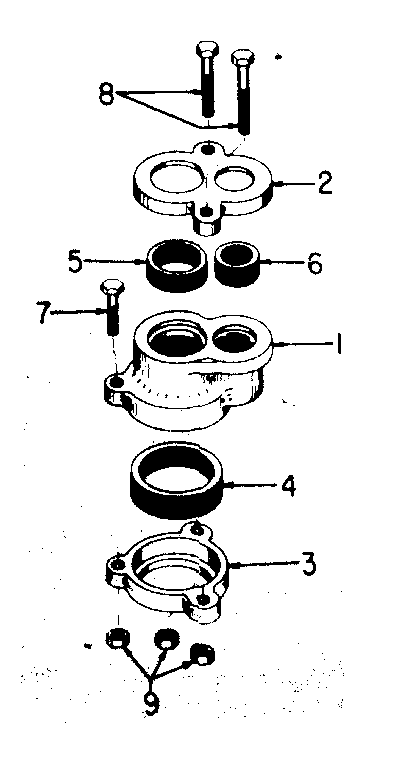 Sears 39030111 casing adapter diagram