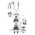Kenmore 3903012 motor and pump assembly diagram