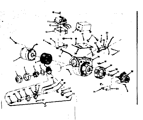 Kenmore 86774482 oil burner assembly diagram