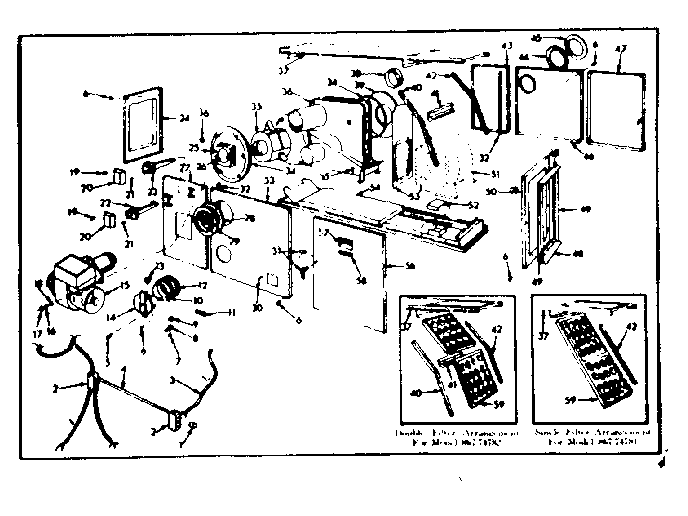 Kenmore 86774782 furnace assemblies diagram