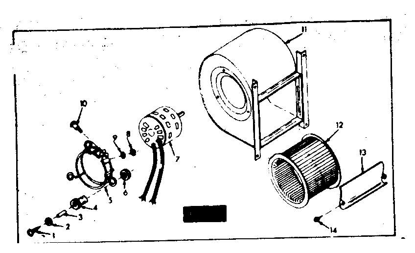 Kenmore 86776682 h-q blower asm diagram