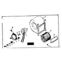Kenmore 86776682 h-q blower asm diagram