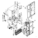 Kenmore 1066690700 cabinet parts diagram