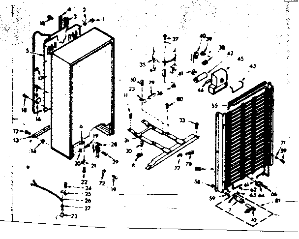 Kenmore 106628471 unit parts diagram