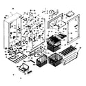 Kenmore 106628531 cabinet parts diagram