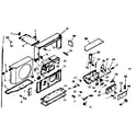 Kenmore 10668172 air flow parts diagram
