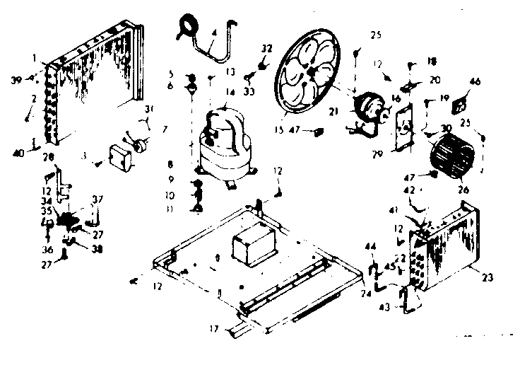 Kenmore 10668290 unit parts diagram