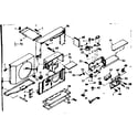 Kenmore 10668291 air flow parts diagram