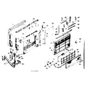 Kenmore 10668960 cabinet parts diagram