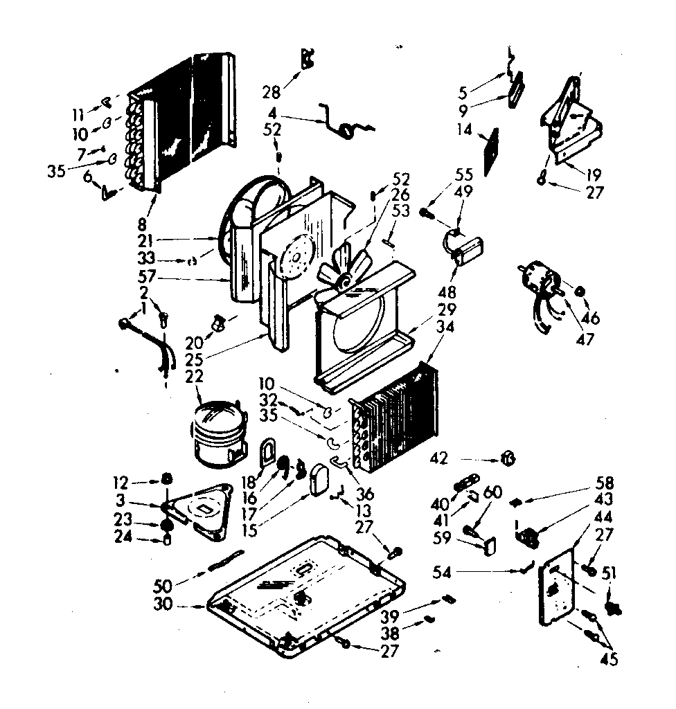 Kenmore 10669130 unit parts diagram