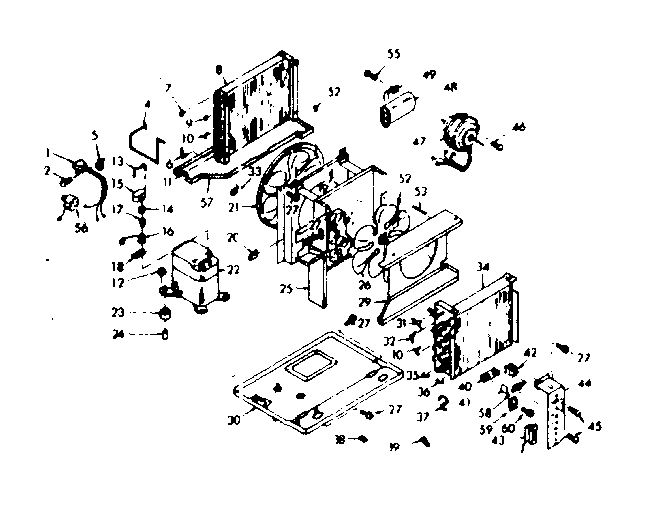 Kenmore 10669150 unit parts diagram
