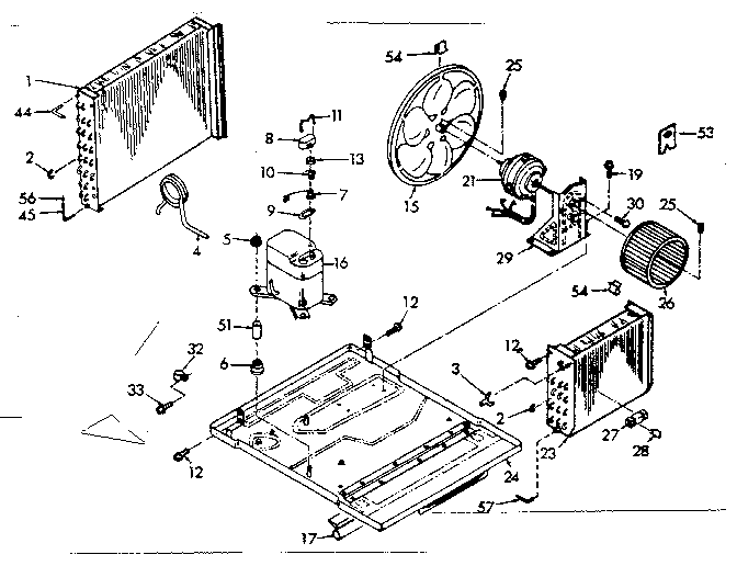 Kenmore 10669280 unit parts diagram