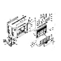 Kenmore 10669900 cabinet parts diagram
