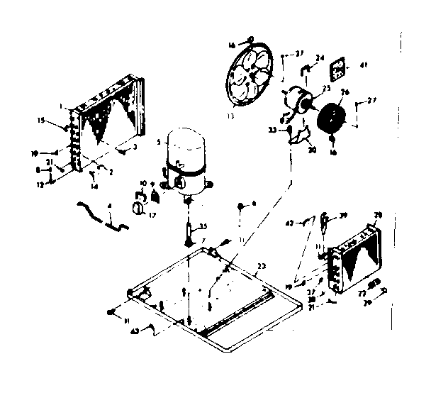 Kenmore 10669900 unit parts diagram