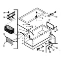 Kenmore 198618570 cabinet parts diagram