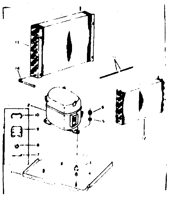 Kenmore 25368100 unit parts diagram
