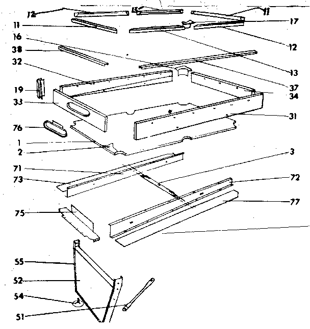 Sears 85425323 unit parts diagram