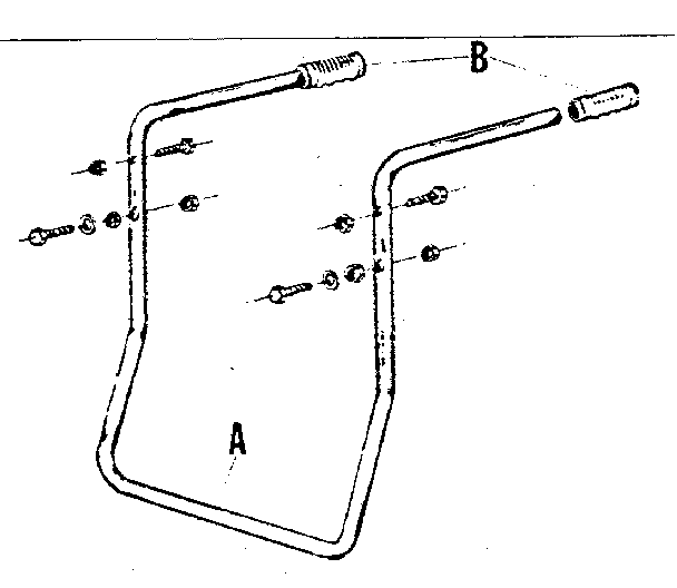 Craftsman 98564530 push handle diagram