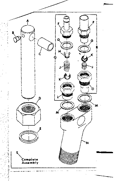 Craftsman 98564760 da754 pump assembly diagram