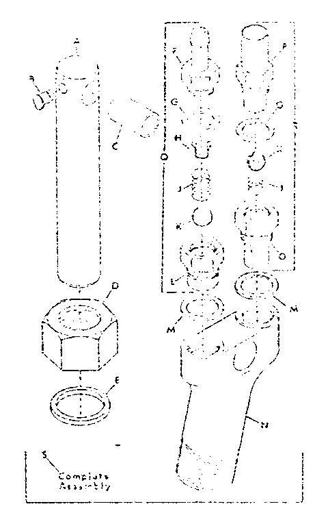 Craftsman 98564770 da754 pump assembly diagram