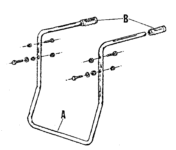 Craftsman 98564770 push handle diagram