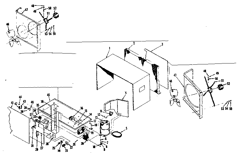 Kenmore 769816041 unit parts diagram
