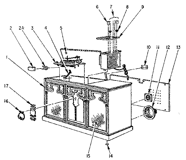 LXI 52830025400 cabinet parts diagram